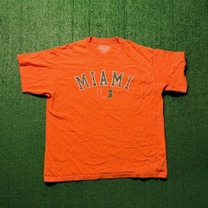 Miami University Orange Tee Size XXL